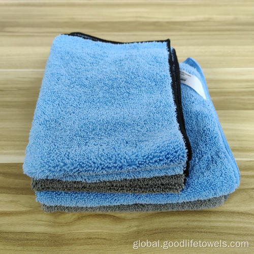 Microfiber Towel 350gsm 40x40cm Car Wash Cleaning Cloth Microfiber Towel Manufactory